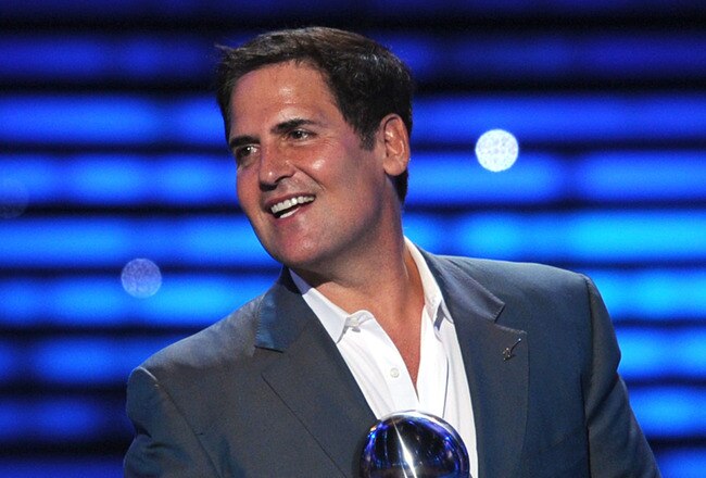 LOS ANGELES, CA - JULY 13: NBA owner Mark Cuban accepts award for best team at The 2011 ESPY Awards at Nokia Theatre L.A. Live on July 13, 2011 in Los Angeles, California.  (Photo by Kevin Winter/Getty Images)