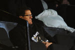 LONDON, ENGLAND - JANUARY 21: Fabio Capello, manager of England watches during the Barclays Premier League match between Fulham and Newcastle United at Craven Cottage on January 21, 2012 in London, England.  (Photo by Mike Hewitt/Getty Images)