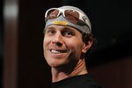 ARLINGTON, TX - FEBRUARY 3: Josh Hamilton of the Texas Rangers holds a press conference at the Rangers Ballpark in Arlington on February 3, 2012 in Arlington, Texas. Hamilton admitted to drinking alcohol earlier in the week.  (Photo by Layne Murdoch/Getty Images)