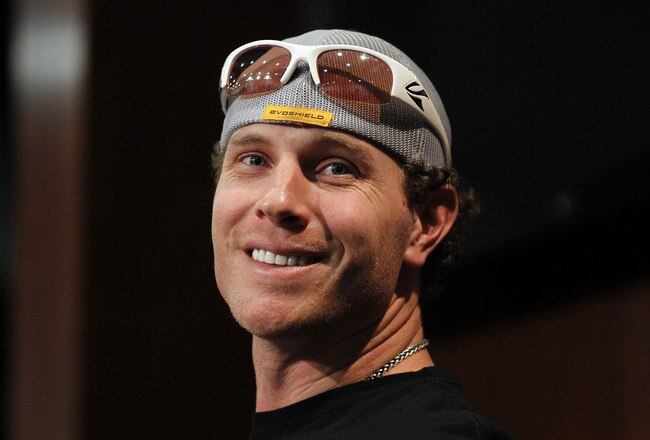 ARLINGTON, TX - FEBRUARY 3: Josh Hamilton of the Texas Rangers holds a press conference at the Rangers Ballpark in Arlington on February 3, 2012 in Arlington, Texas. Hamilton admitted to drinking alcohol earlier in the week.  (Photo by Layne Murdoch/Getty Images)