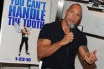 NEW YORK - JANUARY 20:  Actor Dwayne Johnson attends the NHL Powered by Reebok Store to promote 'Tooth Fairy' on January 20, 2010 in New York City.  (Photo by Stephen Lovekin/Getty Images)