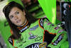 DAYTONA BEACH, FL - JANUARY 12:  Danica Patrick, driver of the #10 GoDaddy.com Chevrolet, stands in the garage area during Daytona Preseason Thunder at Daytona International Speedway on January 12, 2012 in Daytona Beach, Florida.  (Photo by Jared C. Tilton/Getty Images for NASCAR)