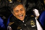 PONFERRADA, SPAIN - DECEMBER 13: Head coach Jose Mourinho of Real Madrid smiles before of the round of last 16 Copa del Rey first leg match between Ponferradina and Real Madrid at Estadio El Toralin on December 13, 2011 in Ponferrada, Spain. (Photo by Angel Martinez/Getty Images)