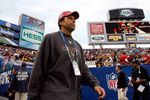 TAMPA, FL - FEBRUARY 01:  Offensive coordinator Todd Haley of the Arizona Cardinals takes the field against the Pittsburgh Steelers during Super Bowl XLIII on February 1, 2009 at Raymond James Stadium in Tampa, Florida. Steelers won 27-23. (Photo by Chris Graythen/Getty Images)