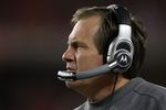 CINCINNATI - OCTOBER 01:  Head coach Bill Belichick of the New England Patriots looks on during action against the Cincinnati Bengals during the NFL game on October 1, 2007 at Paul Brown Stadium in Cincinnati, Ohio.  (Photo by Andy Lyons/Getty Images)