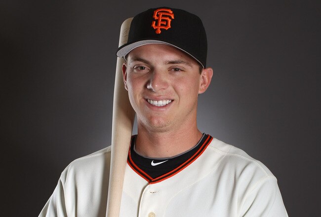 SCOTTSDALE, AZ - FEBRUARY 23: Gary Brown #86 of the San Francisco Giants poses for a portrait during media photo day at Scottsdale Stadium on February 23, 2011 in Scottsdale, Arizona.  (Photo by Ezra Shaw/Getty Images)