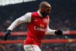 LONDON, ENGLAND - FEBRUARY 04:  Thierry Henry of Arsenal celebrates after scoring Arsenal's seventh goal of the match during the Barclays Premier League match between Arsenal and Blackburn Rovers at Emirates Stadium on February 4, 2012 in London, England.  (Photo by Paul Gilham/Getty Images)