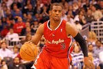 ORLANDO, FL - FEBRUARY 06:  Chris Paul #3 of the Los Angeles Clippers dribbles during the game against the Orlando Magic at Amway Center on February 6, 2012 in Orlando, Florida.   NOTE TO USER: User expressly acknowledges and agrees that, by downloading and or using this Photograph, user is consenting to the terms and conditions of the Getty Images License Agreement.  (Photo by Sam Greenwood/Getty Images)