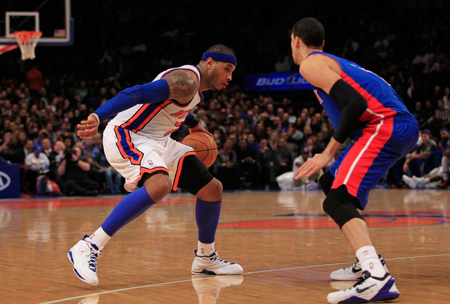 CARMELO ANTHONY is not All-Star starter