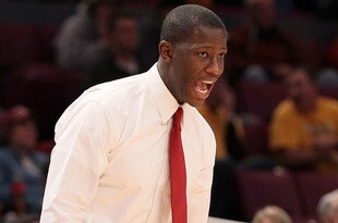 NEW YORK, NY - MARCH 31:  Head coach Anthony Grant of the Alabama Crimson Tide shouts to his team against the Wichita State Shockers during the 2011 NIT Championship game on March 31, 2011 at Madison Square Garden in New York City. Wichita State defeated Alabama 66-57.  (Photo by Jim McIsaac/Getty Images)