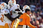 COLUMBIA, SC - OCTOBER 30:  Head coach Derek Dooley of the Tennessee Volunteers watches on against the South Carolina Gamecocks during their game at Williams-Brice Stadium on October 30, 2010 in Columbia, South Carolina.  (Photo by Streeter Lecka/Getty Images)