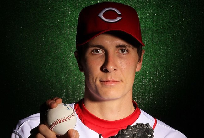 GOODYEAR, AZ - FEBRUARY 24:  Homer Bailey of the Cincinnati Reds poses during media photo day on February 24, 2010 at the Cincinnati Reds Player Development Complex in Goodyear, Arizona.  (Photo by Jed Jacobsohn/Getty Images)