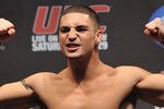 LAS VEGAS - MAY 28:  UFC fighter Diego Sanchez weighs in for his fight against UFC fighter John Hathaway at UFC 114: Rampage versus Rashad at the Mandalay Bay Hotel on May 28, 2010 in Las Vegas, Nevada.  (Photo by Jon Kopaloff/Getty Images)