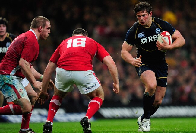 CARDIFF, WALES - FEBRUARY 12:  Scotland player Ross Ford in action during the RBS Six Nations game between Wales and Scotland at the  Millennium Stadium on February 12, 2012 in Cardiff, Wales.  (Photo by Stu Forster/Getty Images)