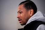 LAS VEGAS, NV - OCTOBER 26:  Basketball player Allen Iverson speaks during a news conference at the Thomas & Mack Center to announce the Las Vegas Superstar Challenge October 26, 2011 in Las Vegas, Nevada. The three-game tournament will take place at the Thomas & Mack Center on November 12 and 13, 2011, and will feature four teams made up of NBA players, former NBA players and rookies. Iverson will serve as a captain for one of the teams.  (Photo by Ethan Miller/Getty Images)