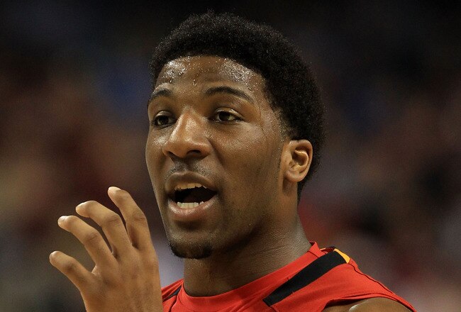 GREENSBORO, NC - MARCH 11:  Pe'Shon Howard #21 of the Maryland Terrapins looks on during the second half against the Duke Blue Devils in the quarterfinals of the 2011 ACC men's basketball tournament at the Greensboro Coliseum on March 11, 2011 in Greensboro, North Carolina.  Duke won 87-71 in regulation.  (Photo by Streeter Lecka/Getty Images)