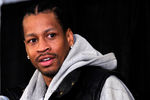 LAS VEGAS, NV - OCTOBER 26:  Basketball player Allen Iverson speaks during a news conference at the Thomas & Mack Center to announce the Las Vegas Superstar Challenge October 26, 2011 in Las Vegas, Nevada. The three-game tournament will take place at the Thomas & Mack Center on November 12 and 13, 2011, and will feature four teams made up of NBA players, former NBA players and rookies. Iverson will serve as a captain for one of the teams.  (Photo by Ethan Miller/Getty Images)