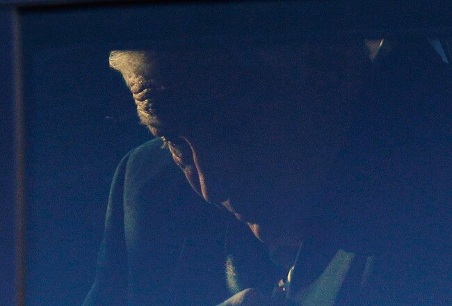 BELLEFONTE, PA - DECEMBER 13:  Former Penn State assistant football coach Jerry Sandusky and his wife Dottie leave the Centre County Courthouse in a vehicle following a hearing on December 13, 2011 in Bellefonte, Pennsylvania. Sandusky attended a prelininary hearing on charges he sexually abused 10 boys.  (Photo by Rob Carr/Getty Images)