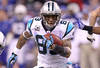 INDIANAPOLIS, IN - NOVEMBER 27:  Steve Smith #89 of the Carolina Panthers runs with the ball during the game against the Indianapolis Colts at Lucas Oil Stadium on November 27, 2011 in Indianapolis, Indiana.  (Photo by Andy Lyons/Getty Images)