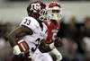 ARLINGTON, TX - OCTOBER 01:  Christine Michael #33 of the Texas A&M Aggies runs for a touchdown against the Arkansas Razorbacks at Cowboys Stadium on October 1, 2011 in Arlington, Texas.  (Photo by Ronald Martinez/Getty Images)