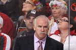 GLENDALE, AZ - FEBRUARY 11:  Head coach Joel Quenneville of the Chicago Blackhawks during the NHL game against the Phoenix Coyotes at Jobing.com Arena on February 11, 2012 in Glendale, Arizona.  The Coyotes defeated the Blackhawks 3-0.  (Photo by Christian Petersen/Getty Images)