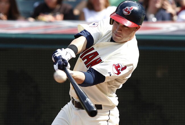 CLEVELAND, OH - SEPTEMBER 25: Jason Kipnis #22 of the Cleveland Indians bats against the Minnesota Twins during the fourth inning of their game on September 25, 2011 at Progressive Field in Cleveland, Ohio. The Twins defeated theIndians 6-4. (Photo by David Maxwell/Getty Images)