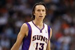 PHOENIX, AZ - APRIL 13:  Steve Nash #13 of the Phoenix Suns during the NBA game against the San Antonio Spurs at US Airways Center on April 13, 2011 in Phoenix, Arizona.  NOTE TO USER: User expressly acknowledges and agrees that, by downloading and or using this photograph, User is consenting to the terms and conditions of the Getty Images License Agreement.  (Photo by Christian Petersen/Getty Images)