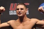 LAS VEGAS - MAY 28:  UFC fighter Diego Sanchez weighs in for his fight against UFC fighter John Hathaway at UFC 114: Rampage versus Rashad at the Mandalay Bay Hotel on May 28, 2010 in Las Vegas, Nevada.  (Photo by Jon Kopaloff/Getty Images)