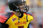 COLLEGE PARK, MD - SEPTEMBER 24: Quarterback Danny O'Brien #5 of the Maryland Terrapins jogs off the field during the second half of the game against the Temple Owls at Byrd Stadium on September 24, 2011 in College Park, Maryland. Temple defeated Maryland 38-7. (Photo by Rob Carr/Getty Images)