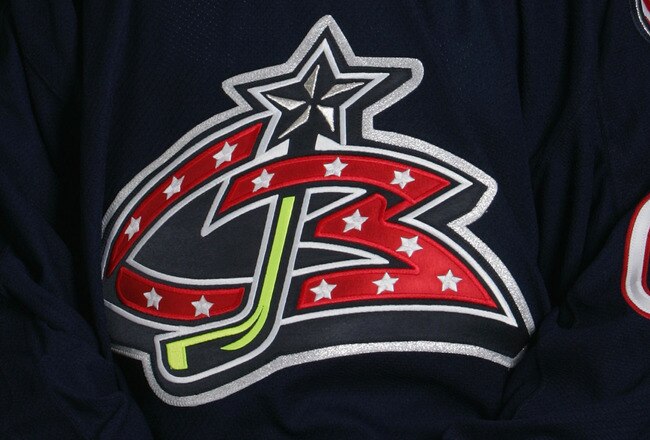 RALEIGH, NC - JUNE 26:  The eighth overall draft pick Alexandre Picard of the Columbus Blue Jackets during the 2004 NHL Draft on June 26, 2004 at the RBC Center in Raleigh, North Carolina. (Photo by Scott Halleran/Getty Images)
