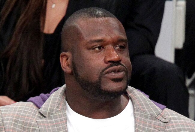 LOS ANGELES, CA - FEBRUARY 19:  Shaquille O'Neal of the Boston Celtics attends NBA All-Star Saturday night presented by State Farm at Staples Center on February 19, 2011 in Los Angeles, California.  (Photo by Noel Vasquez/Getty Images)