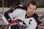 PHILADELPHIA - JANUARY 19:  Rick Nash #61 of the Columbus Blue Jackets skates against the Philadelphia Flyers at the Wachovia Center on January 19, 2010 in Philadelphia, Pennsylvania.  (Photo by Bruce Bennett/Getty Images)