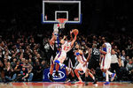 NEW YORK, NY - FEBRUARY 15: Jeremy Lin #17 of the New York Knicks shoots against the Sacramento Kings at Madison Square Garden on February 15, 2012 in New York City. NOTE TO USER: User expressly acknowledges and agrees that, by downloading and/or using this Photograph, user is consenting to the terms and conditions of the Getty Images License Agreement.  (Photo by Chris Trotman/Getty Images)
