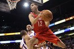 PHOENIX, AZ - FEBRUARY 09:  Kevin Martin #12 of the Houston Rockets looks to pass against the Phoenix Suns during the NBA game at US Airways Center on February 9, 2012 in Phoenix, Arizona. The Rockets defeated the Suns 96-89. NOTE TO USER: User expressly acknowledges and agrees that, by downloading and or using this photograph, User is consenting to the terms and conditions of the Getty Images License Agreement.  (Photo by Christian Petersen/Getty Images)