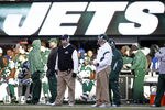 EAST RUTHERFORD, NJ - DECEMBER 24:  Head coach Rex Ryan of the New York Jets during a game against the New York Giants at MetLife Stadium on December 24, 2011 in East Rutherford. New Jersey. The Giants won 29 - 14. (Photo by Rich Schultz/Getty Images)
