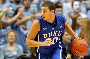 CHAPEL HILL, NC - FEBRUARY 08:  Seth Curry #30 of the Duke Blue Devils during their game at the Dean Smith Center on February 8, 2012 in Chapel Hill, North Carolina.  (Photo by Streeter Lecka/Getty Images)