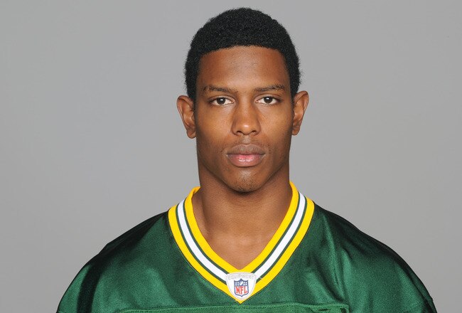 GREEN BAY, WI - CIRCA 2011: In this handout image provided by the NFL, Brandon Underwood of the Green Bay Packers poses for his NFL headshot circa 2011 in Green Bay, Wisconsin.  (Photo by NFL via Getty Images)