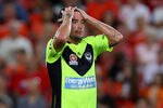 BRISBANE, AUSTRALIA - FEBRUARY 18:  Harry Kewell of the Victory reacts during the round 20 A-League match between the Brisbane Roar and the Melbourne Victory at Suncorp Stadium on February 18, 2012 in Brisbane, Australia.  (Photo by Chris Hyde/Getty Images)