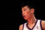 NEW YORK, NY - FEBRUARY 19:  Jeremy Lin #17 of the New York Knicks looks on during the game against the Dallas Mavericks at Madison Square Garden on February 19, 2012 in New York City. NOTE TO USER: User expressly acknowledges and agrees that, by downloading and/or using this Photograph, user is consenting to the terms and conditions of the Getty Images License Agreement.  (Photo by Chris Trotman/Getty Images)