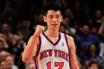 NEW YORK, NY - FEBRUARY 19:  Jeremy Lin #17 of the New York Knicks reacts during the game against the Dallas Mavericks at Madison Square Garden on February 19, 2012 in New York City. NOTE TO USER: User expressly acknowledges and agrees that, by downloading and/or using this Photograph, user is consenting to the terms and conditions of the Getty Images License Agreement.  (Photo by Chris Trotman/Getty Images)