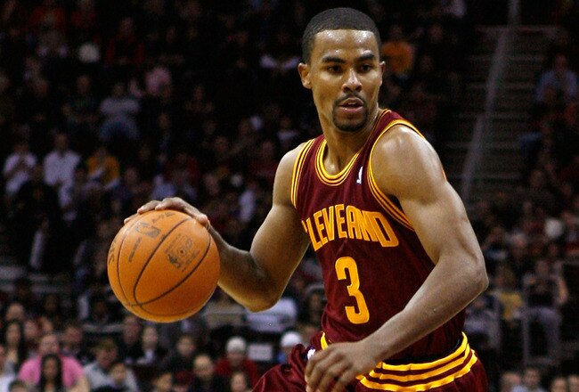 CLEVELAND, OH - DECEMBER 26: Ramon Sessions #3 of the Cleveland Cavaliers drives with the ball against the Toronto Raptors during the season opener at Quicken Loans Arena on December 26, 2011 in Cleveland, Ohio. NOTE TO USER: User expressly acknowledges and agrees that, by downloading and or using this photograph, User is consenting to the terms and conditions of the Getty Images License Agreement.  (Photo by Mike Lawrie/Getty Images)