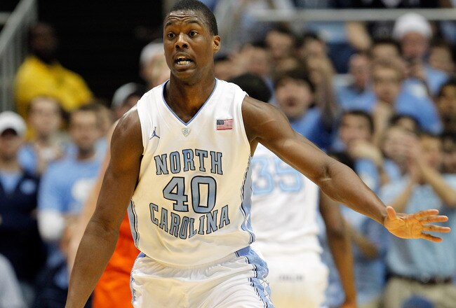 CHAPEL HILL, NC - FEBRUARY 18:  Harrison Barnes #40 of the North Carolina Tar Heels during their game at Dean Smith Center on February 18, 2012 in Chapel Hill, North Carolina.  (Photo by Streeter Lecka/Getty Images)