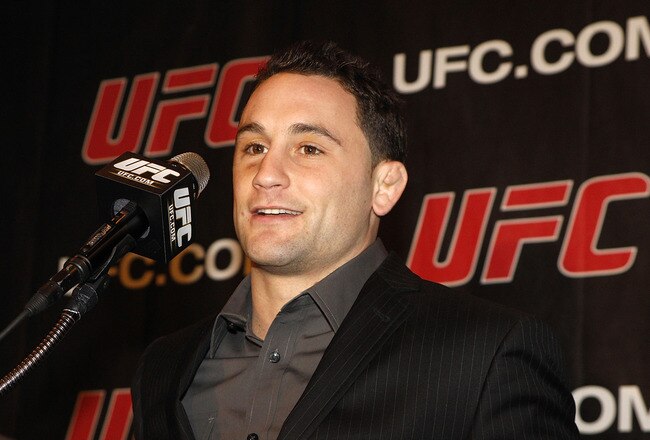 NEW YORK, NY - JANUARY 13:  Frankie Edgar, UFC lightweight champion, speaks during a press conference to announce commitment to bring UFC to Madison Square Garden and New York State at Madison Square Garden on January 13, 2011 in New York City.  (Photo by Michael Cohen/Getty Images)