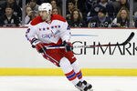 PITTSBURGH, PA - JANUARY 22:  Roman Hamrlik #44 of the Washington Capitals skates against the Pittsburgh Penguins during the game at Consol Energy Center on January 22, 2012 in Pittsburgh, Pennsylvania.  (Photo by Justin K. Aller/Getty Images)