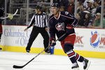 COLUMBUS, OH - OCTOBER 07:  Jeff Carter #7 of the Columbus Blue Jackets skates against the Nashville Predators during the game at Nationwide Arena on October 7, 2011 in Columbus, Ohio.  (Photo by Justin K. Aller/Getty Images)