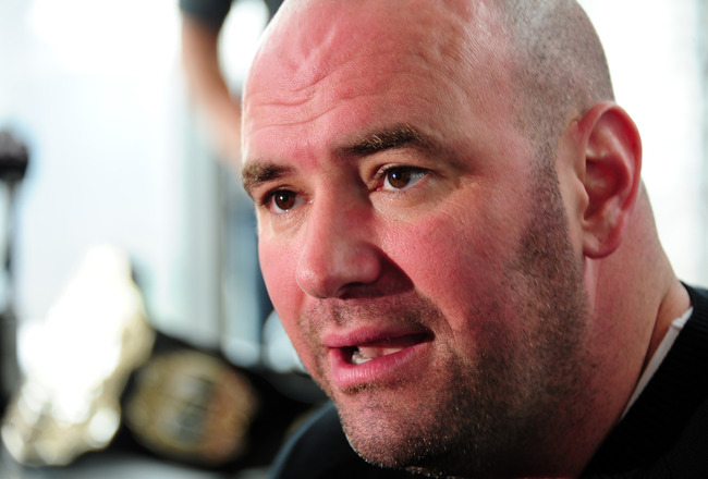 Dana's '100% UFC,' Has Zero To Do With 'D-Level Strikeforce Production'