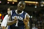 Kirk Snyder #1 of Nevada. Nevada defeats Gonzaga 91-72 during the second round of the 2004 Men's NCAA Basketball Tournament at Key Arena in Seattle, WA. (Photo by Tom Hauck/Getty Images)