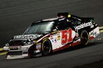 DAYTONA BEACH, FL - FEBRUARY 27:  Kurt Busch drives the wrecked #51 Tag Heuer Avant-Garde Chevrolet Chevrolet on the apron after an on track incident during the NASCAR Sprint Cup Series Daytona 500 at Daytona International Speedway on February 27, 2012 in Daytona Beach, Florida.  (Photo by John Harrelson/Getty Images for NASCAR)