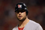 ARLINGTON, TX - OCTOBER 23:  Matt Holliday #7 of the St. Louis Cardinals reacts after striking out in the second inning during Game Four of the MLB World Series against the Texas Rangers at Rangers Ballpark in Arlington on October 23, 2011 in Arlington, Texas.  (Photo by Ronald Martinez/Getty Images)