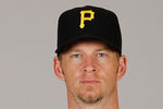 BRADENTON, FL - FEBRUARY 26:  Pitcher A.J. Burnett #34 of the Pittsburgh Pirates poses for a photo during photo day at Pirate City on February 26, 2012 in Bradenton, Florida.  (Photo by J. Meric/Getty Images)